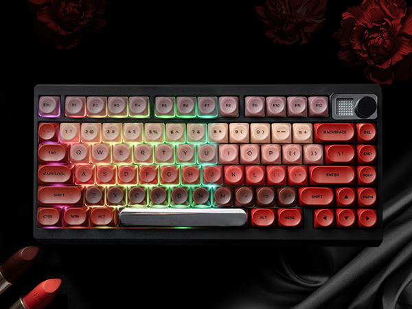 Playful translucence meets a soft matte surface