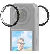 PULUZ Lens Guard for Insta360 X4, Rotation Optical Glass Lens Protective Cover, Lens Protector Sc...