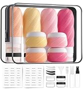 LitBear 23 Pack TSA Approved Travel Bottles for Toiletries, Leak Proof Refillable Travel Size Con...