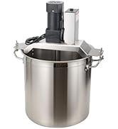 CDZHLTG 40L Commercial Automatic Food Mixer,Commercial Mixer, 110V Hot Pot Seasoning Bottom Soup ...