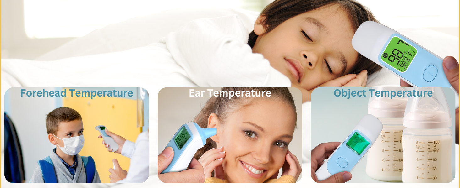 forehead thermometer for adults and kids
