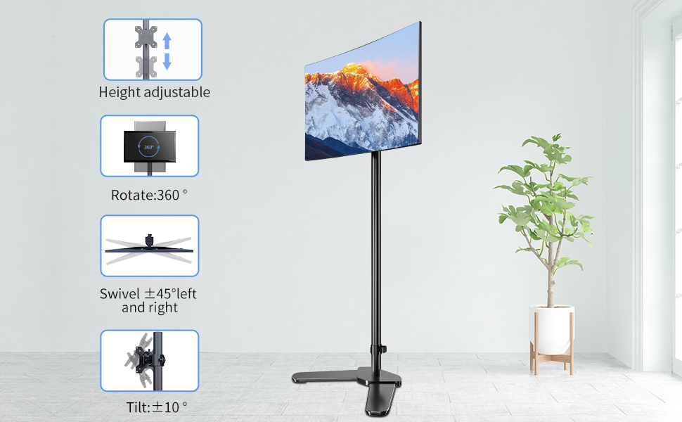 single monitor stand