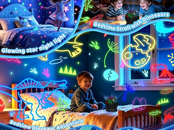 kids night light projector