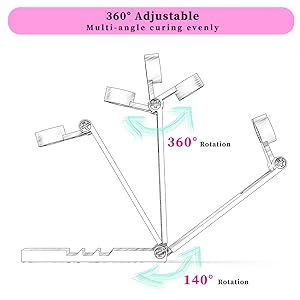 handheld uv nail lamp holder stand