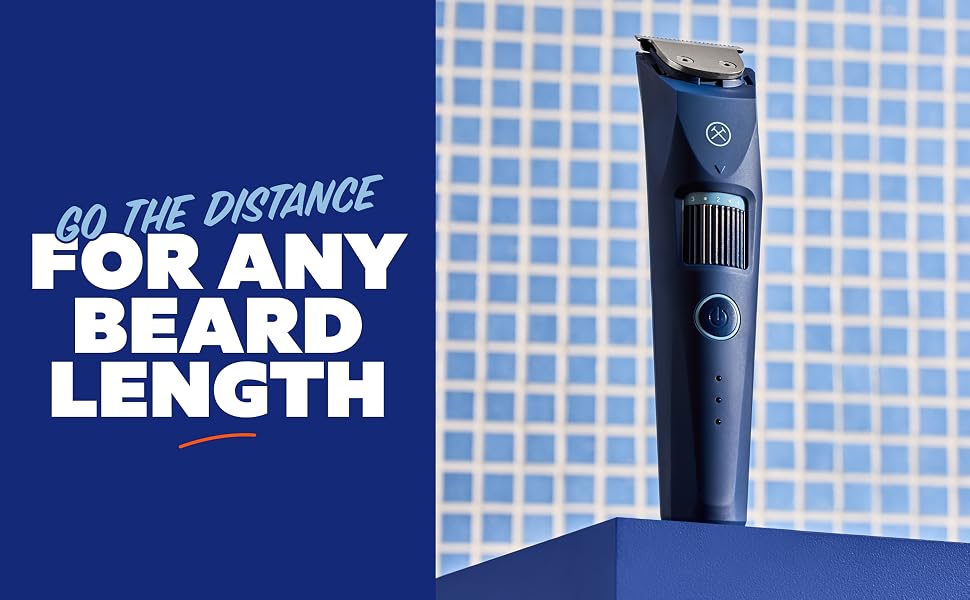 The Dollar Shave Club Beard Trimmer is perfect for any length beard.