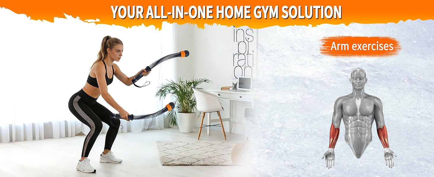 ropeless battle ropes adjustable weight