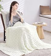 knitted weighted blanket