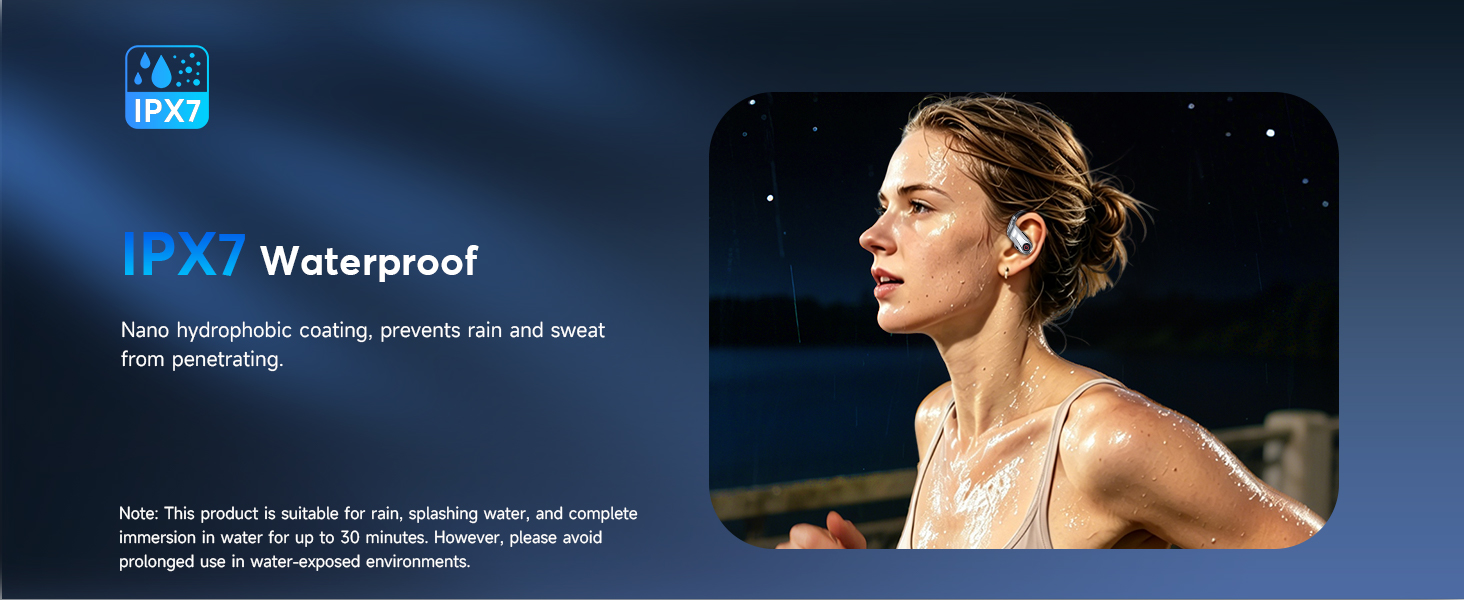 fitness earbuds water resistant