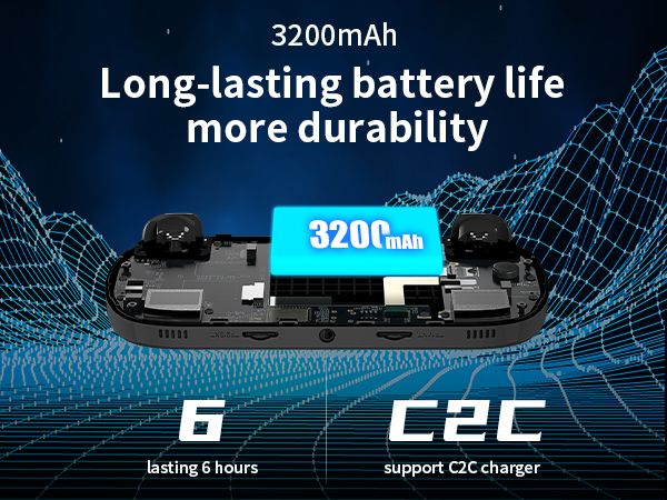 RG40XXH 3200mAh battery