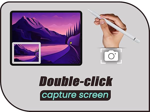 double tap screenshot