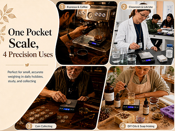 pocket scale for precision uses
