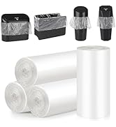 Accmor Mini Car Trash Can Bags for Auto Trash Bin, 120 Count Small Garbage Organizer Bags Tear-Re...