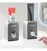 Automatic Toothpaste Dispenser for Kids, 2 PCS Toothpaste Squeezer for Kids &amp; Family Shower Decor...