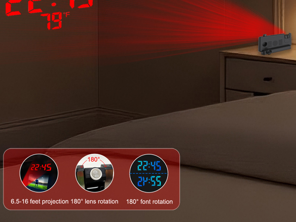 Projection Alarm Clocks