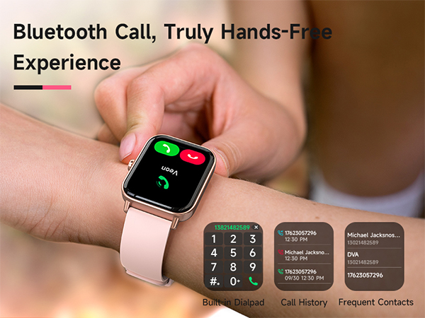 Smart Watch for Women Android &amp; iPhone, Alexa Built-in, IP68 Waterproof