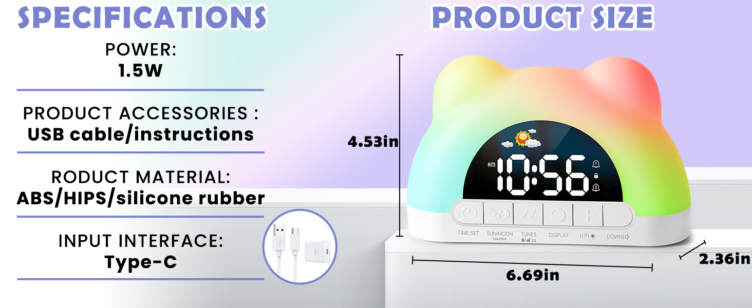 sleep training clock for toddlers