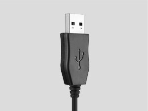 USB Earbuds with 8.2FT Extra Long Cord for Computer