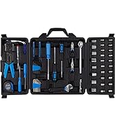 Cartman 122 Piece Auto Tool Accessory Set Tool Kit Set Electric Tool Set Drive Socket and Socket ...