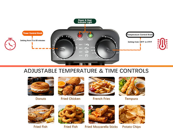 Temperature &amp;amp; Time Controls