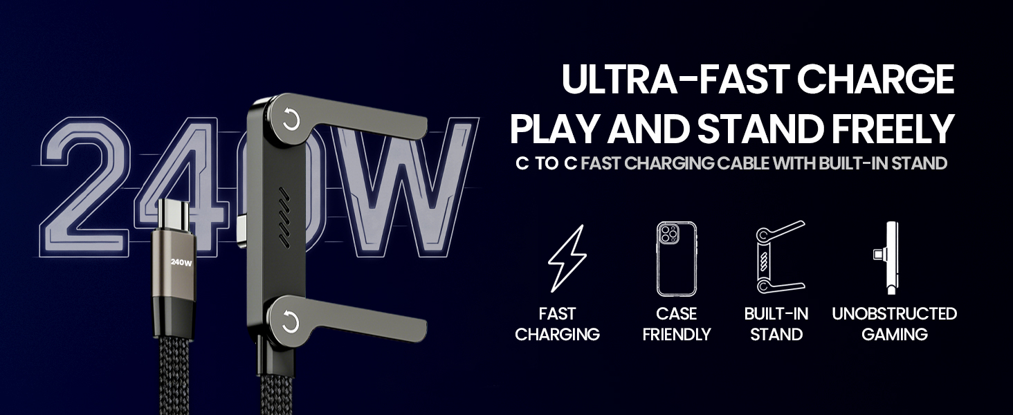 USB-C TO USB-C FAST CHARGING CABLE