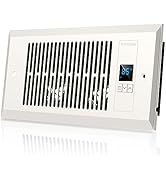 VIVOSUN Quiet Register Booster Fan for ??" ??????" Holes, Cooling Heating Vent with Intelligent T...