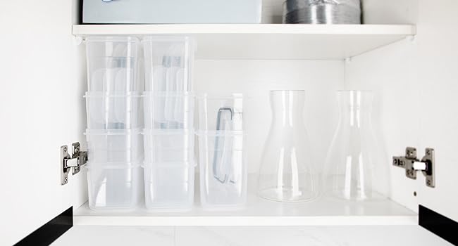 MR.SIGA 12 Pack Airtight Food Storage Container Set, Space Saving