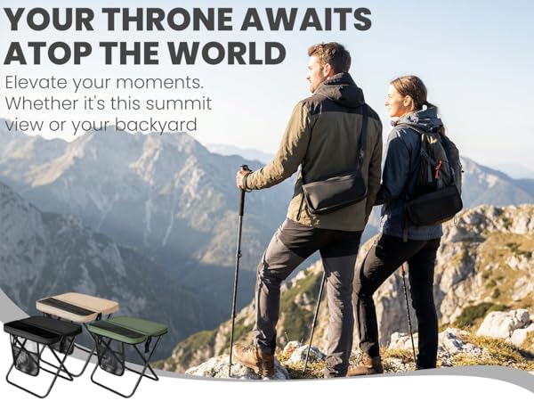 portable camping stool