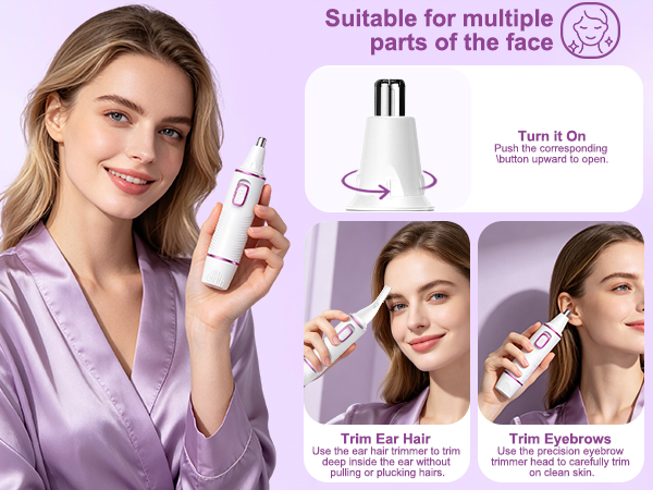 ear and nose hair trimmer