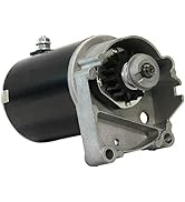 Starter Motor Replacement for Briggs V Twin 14HP 16HP 18HP 399928 393017 495100 498148 394674 394...