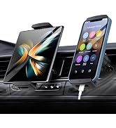 xuenair Z Fold 5 Car Mount, [360° Rotatable&amp; Firmly Grip &amp; Never Fall Off] Vent Tablet Mount for ...