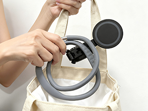 neck mount phone holder