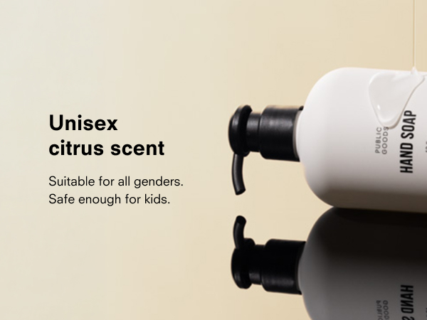 Unisex citrus scent