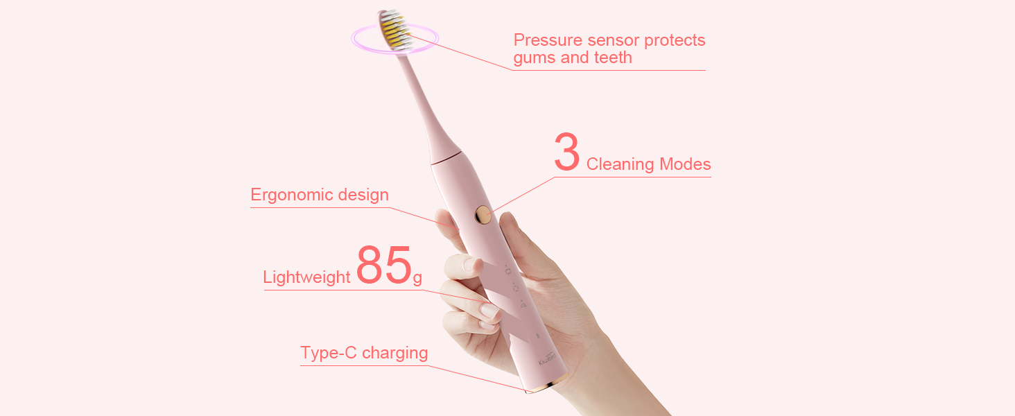 MINI Slim Sonic Electric Toothbrush