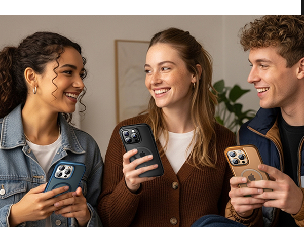 Three-pack phone cases