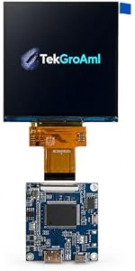TekGroAml 6.8 Inch Display Kit, 480x1280 LCD Screen & HDMI Driver Board