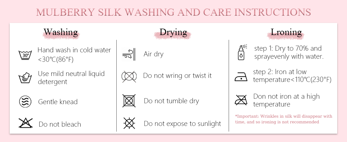 Mulberry Silk Pillow Cases Silk Pillow Cases Satin Pillowcase for Hair and Skin