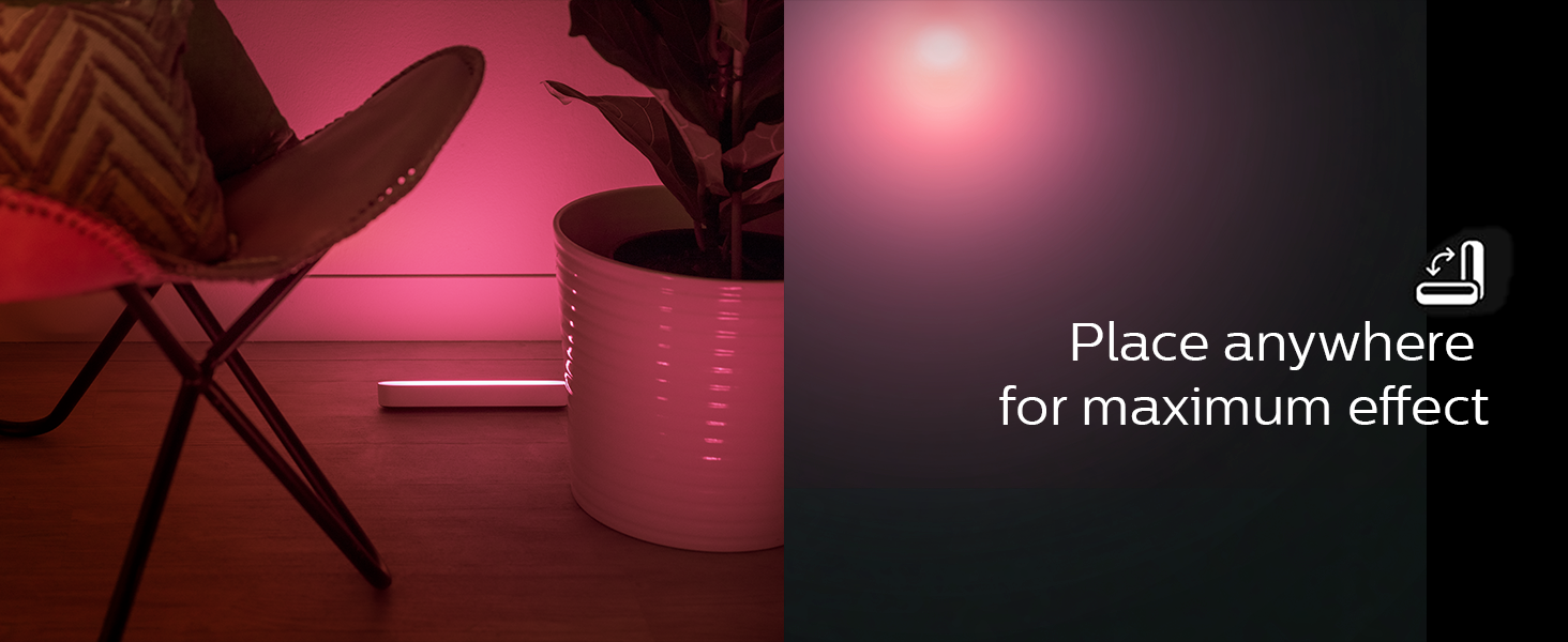Philips;Hue;smart light;smart home;LED;surround lighting;Hue Play;Light bar;gaming;movies;sync;color