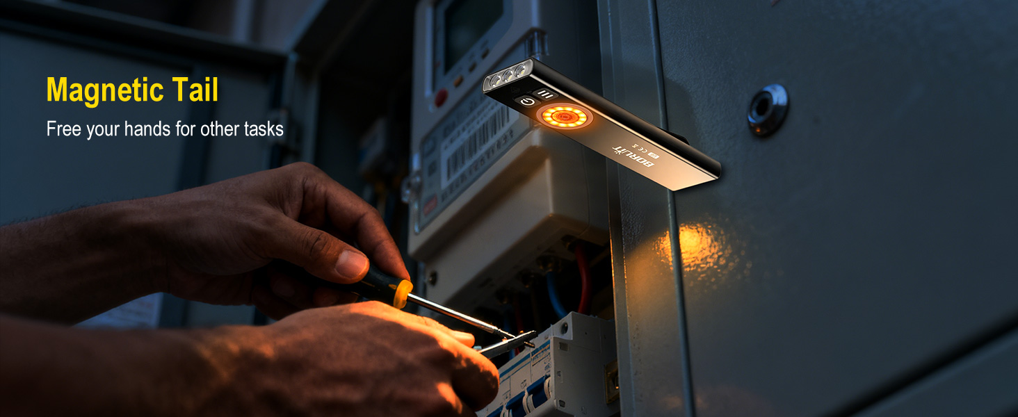 magnetic flashlight
