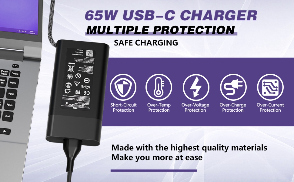 hp laptop charger usb c