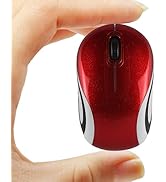 Wireless Mouse-Cute Mini Computer Mouse for Laptop-Small Size Pocket Portable Compact Travel USB ...