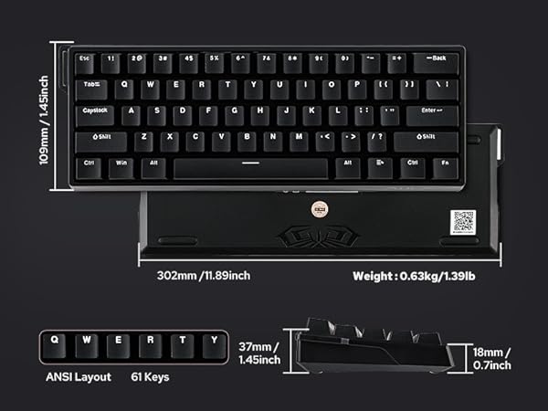 magnetic gaming keyboard