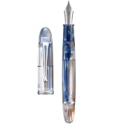 Asvine V800 Fountain Pen -Vacuum Filling System with Large Ink Capacity-Number 8 Stub Nib 1.1mm C...