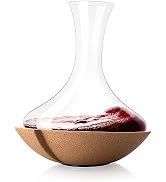 Vacu Vin Swirling Carafe - Crystal Glass Wine Decanter - Stunning Table Centerpiece - Elegant Win...
