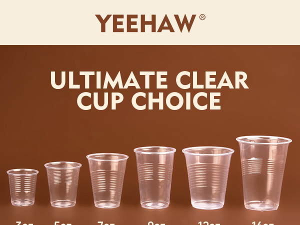 YEEHAW PP plastic cups