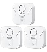 Geevon 3 Pack Water Leak Detectors for Home, 100dB Loud Water Sensor Alarm Leak Detectors with Dr...