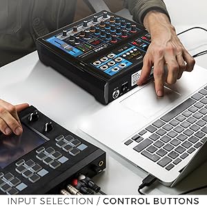 DJ Audio Mixer, Audio Mixer, DJ controller sound mixer, sound mixer, Bluetooth Audio mixer,