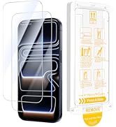 Ruky for 2 Pack iPhone 17 / iPhone 17 Pro/iPhone 16 Pro Screen Protector, Easy Installation with ...