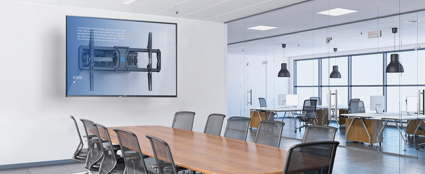 50 inch tv wall mount full motion