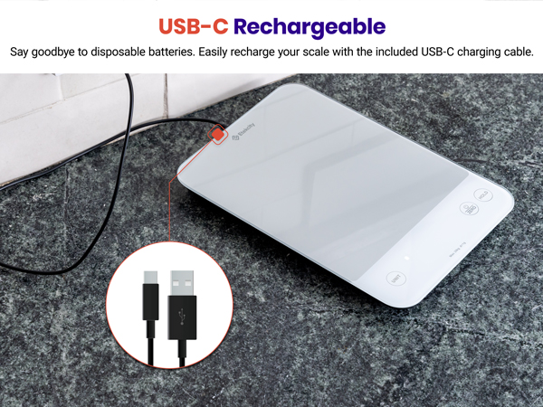 Rechargeable power is convenient to use