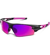 BEACOOL Polarized Sports Sunglasses for Men Women Youth Baseball Fishing Cycling Running Golf Mot...